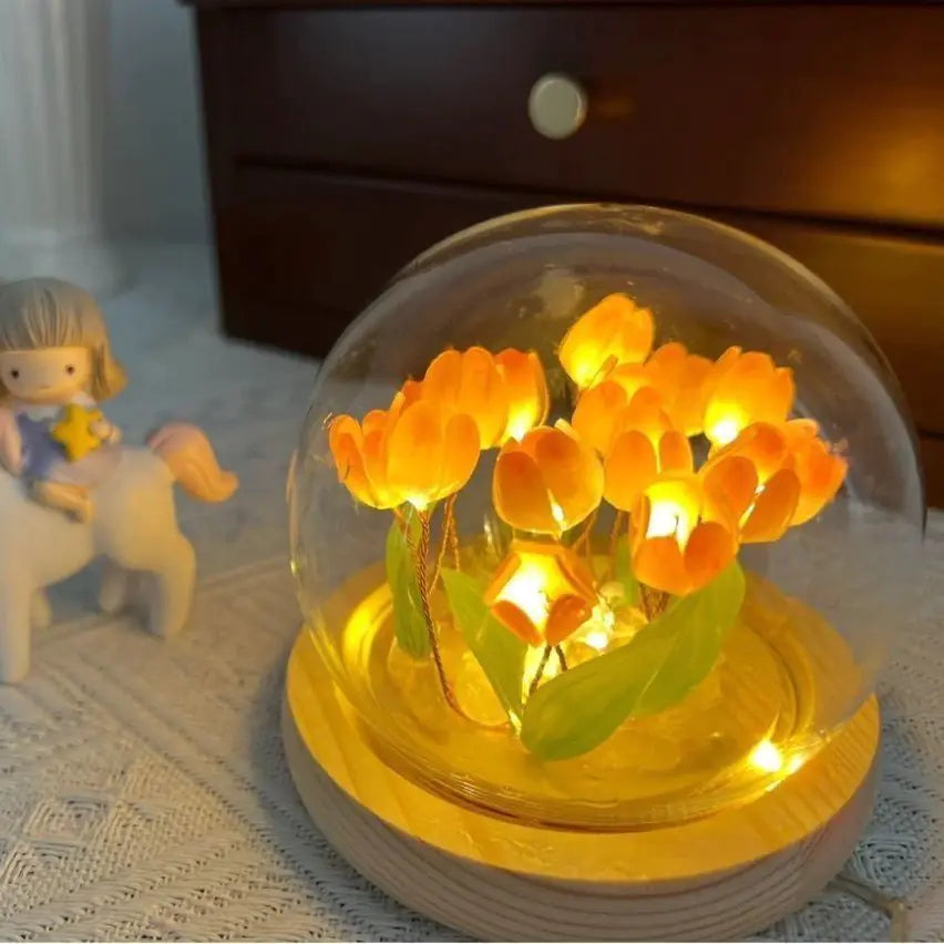 Handmade Tulip Night Light - Maxmline